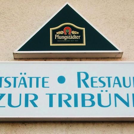 Gaststaette Zur Tribuene Lejlighedshotel Pfungstadt Eksteriør billede